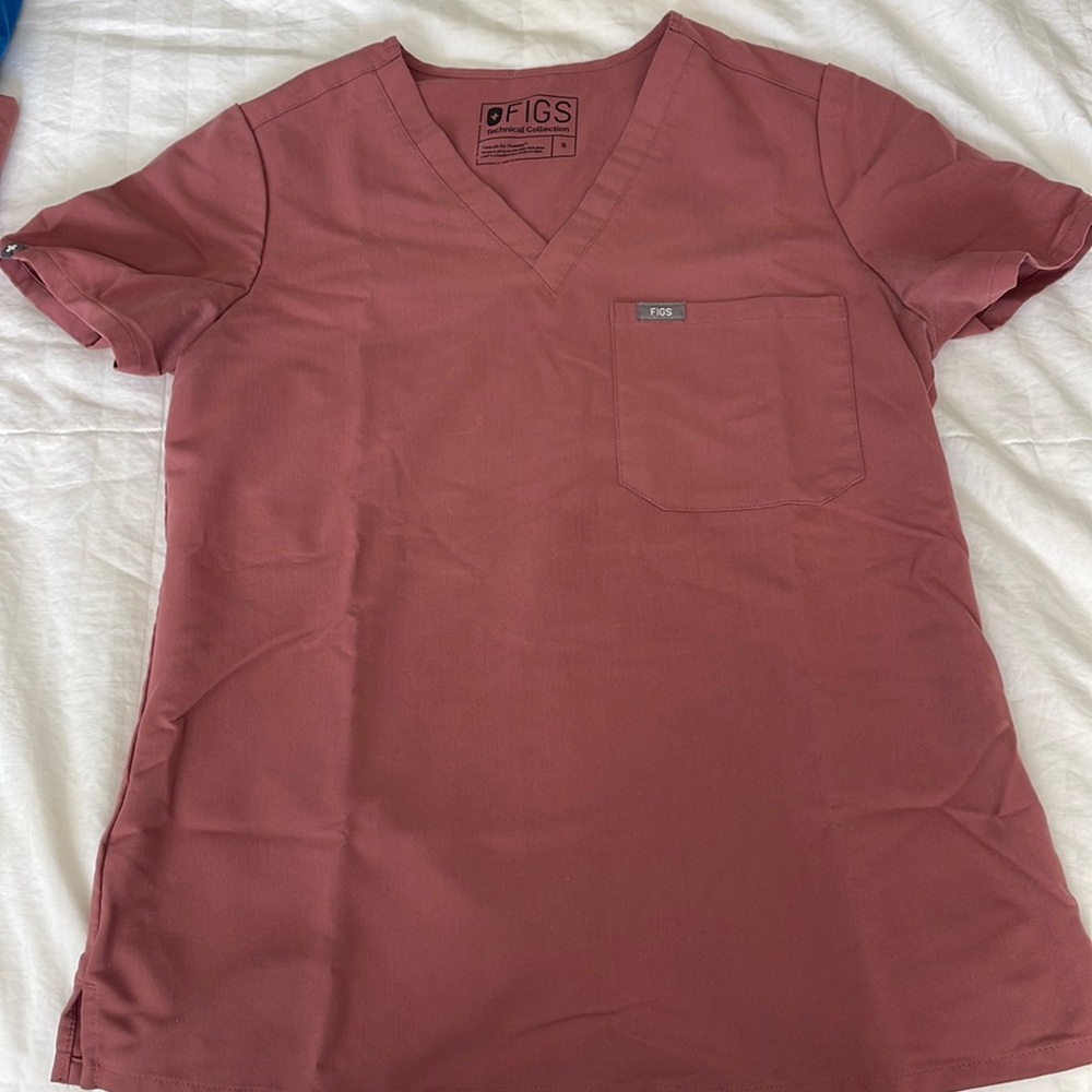 Figs Womens Scrub Top